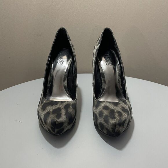 Carlos Platonic Animal Print Platform Stiletto Heels Size 6 - Picture 3 of 12